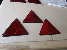 Oldtimer Traktor Anhänger LKW Baumaschinen Reflektor Rückstrahler SET 3-Stück 