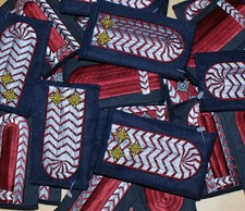 FFw Dienstgradschlaufen / Schulterschlaufen für Thüringen (ALTES Design)