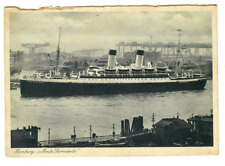 AK Hamburg, Hafen mit Schiff