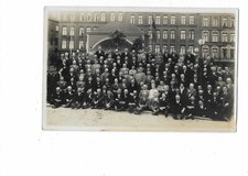 Foto AK 56 Männer und sehr vereinzelt Frauen Verein ? ca. 1920/1930