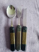 1 bis 6 Unbenutzt Rosenthal Wiinblad Brotzeit Messer Gabel Löffel Set 3Teile #30