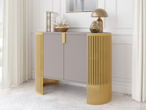 Kommode sinenko gold mit - kommode,