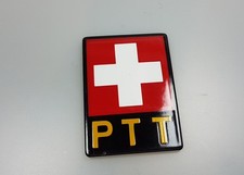 Email Schild Post PTT Briefkasten Schild Schweiz 40er Jahre 11cm x 8cm Rarität