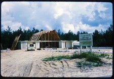 35 mm Dia - Deltona Christian Church Florida Construction Mackle Bros - 1965