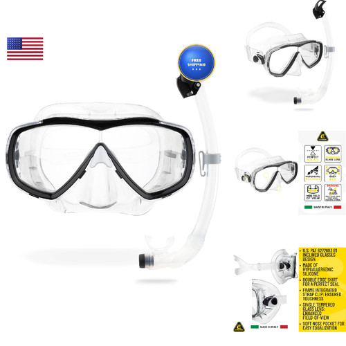 Cressi dry kits - cressi, clear/black