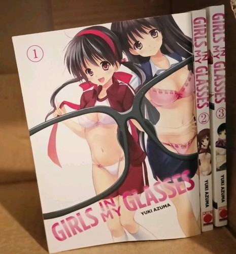Manga girls glasses band - my,