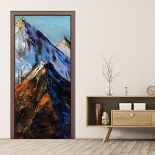 Türposter Klebefolie