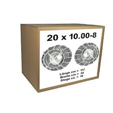 20x10.00-8 Schneeketten +