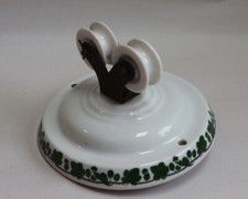 Porzellan Deckenteller für