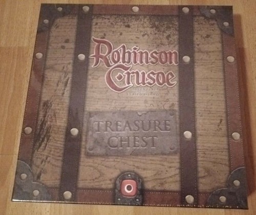 Robinson crusoe treasure - robinson, chest