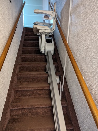 Treppenlift gebraucht gerade - treppenlift,