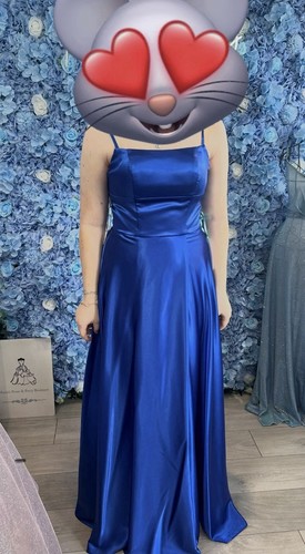 Royalblaues ballkleid 12 - ballkleid,