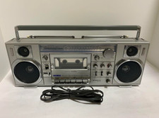 SANYO MR-V8 Radio Cassette Recorder Player FM/AM 2-Band Stereo Vintage #W1286