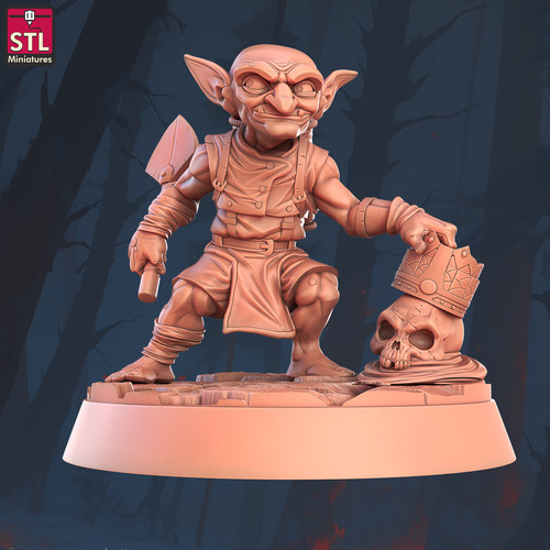 Hinterlistiger goblin miniatur - goblin,