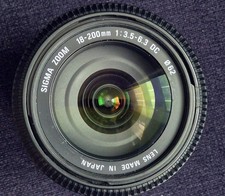 SIGMA Zoomobjektiv 18-200mm