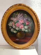 ölgemälde stillleben rosen - Ölgemälde,