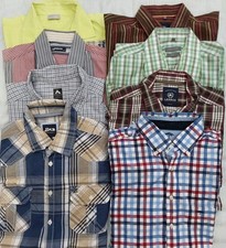 Konvolut 8xHerren Hemden Gr.XL 43/44 Top ver.Modellen Marken s.Bilder Kurz/Lang