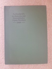 1909 Alpenverein Jahrbuch