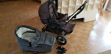 ?Emmaljunga Nitro black mit City Carrycot, Sportwagenaufsatz & Adapter MC ?