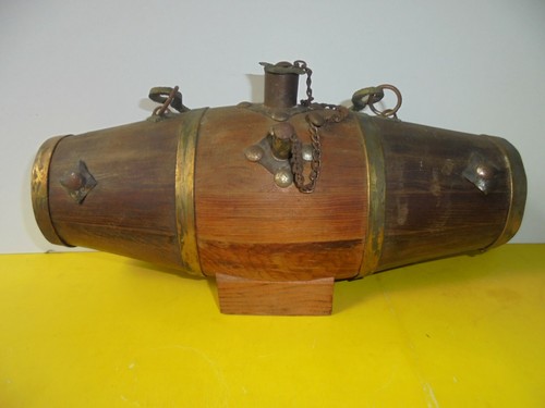 Altes holzfass dekor - -,