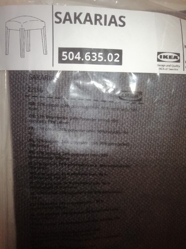 Ikea sakarias bezug für - sakarias,