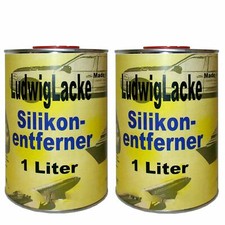 Silikonentferner 2 x 1 Liter  normal zum Autolack reinigen  Ludwiglacke