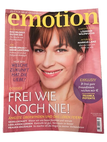 Emotion zeitschrift april - emotion,
