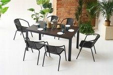 Garten-Set: Komposit-Tisch