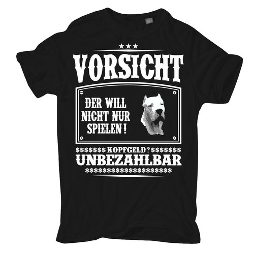 Herren shirt dogo argentino - herren,