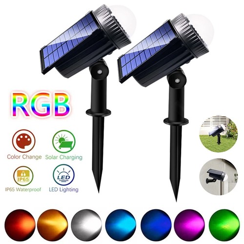 2er led solar strahler - 2er,