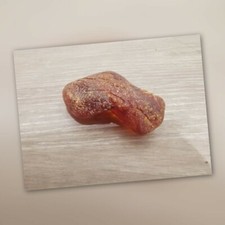 Natur Bernstein Rohbernstein 5x3cm Rot Nordseeküste Nugget 16g 5x3cm