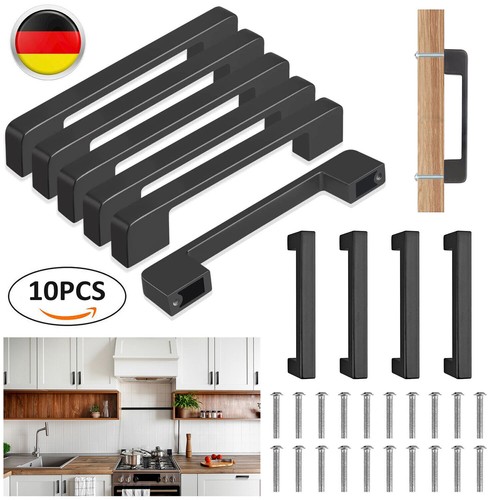 Stück schwarz möbelgriff - stück,