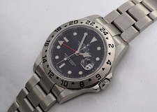 ROLEX OYSTER PERPETUAL EXPLORER II REHAUT KARTE LC 100 REF.: 16570 PAPIERE/BOX