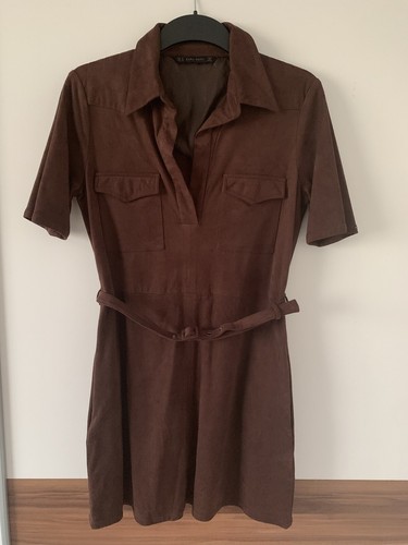 Zara kleid wildleder - zara, optik