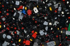 Lego® 50 Reifen Räder - 25 Achsen Fahrzeuge Auto Kg Konvolut Sammlung