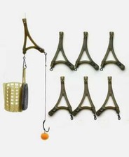 5 Stk Anti Tangle System Rolling QC Ring Swivel Karpfen Angeln Zubehör Montage