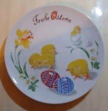 DDR Osterteller von Henneberg Porzellan Teller 