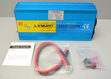 LVYUAN 1500W 3000W Reiner Sinus Spannungswandler 12V auf 230V Wechselrichter