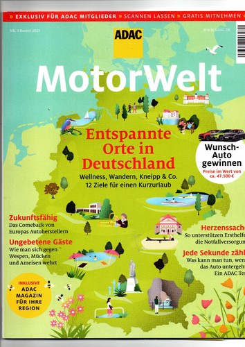 Adac motorwelt 3 herbst - motorwelt, nr.