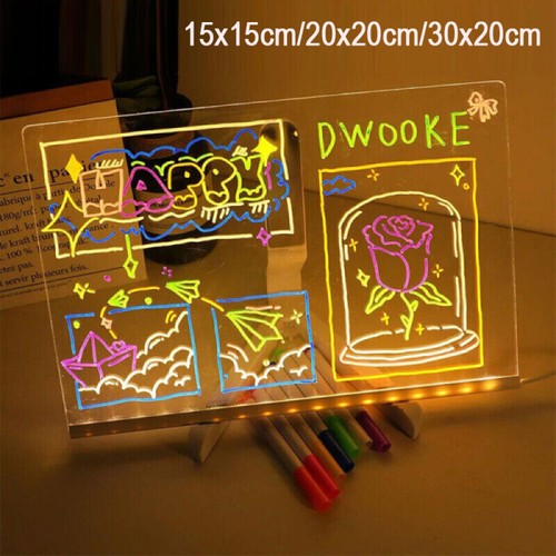 Led notiztafe leuchtendes - led,