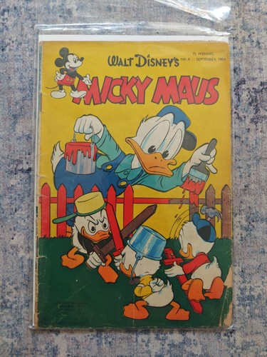 Micky maus hefte 1954 nr - 1954,