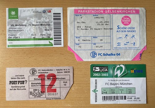 Alte tickets dfb pokal - alte, dfb-pokal