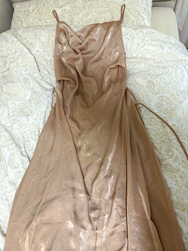 Damen satin abendkleid lang - damen,