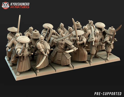 Japanische samurai ronin - japanische,
