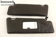 Mercedes W124 W201 190 2x Sonnenblende schwarz links + rechts ORIGINAL ✔️