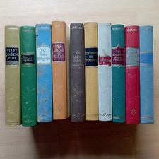 10 alte Bücher Konvolut Romane 50er Jahre