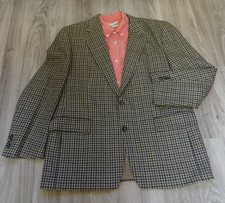 BENVENUTO SACKO BLAZER + HEMD GR. 27/XL KARIERT SCHURWOLLE ***TOP***