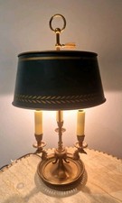 Bouillotte Lampe, Bronze