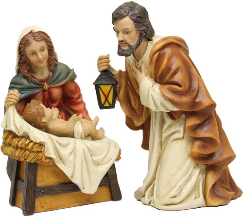 Krippenfiguren heilige familie - krippenfiguren,