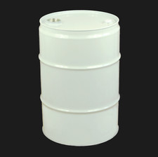 Garagenfass/Stahlfass/Spundfass/Ölfass 60 L NEU, weiss, Neuware m.UN-Zulassung